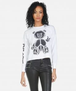 Lauren Moshi Long Sleeve Luella Peace Teddy