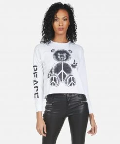 Lauren Moshi Long Sleeve Luella Peace Teddy