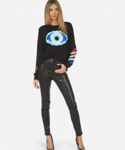 Lauren Moshi Luella Painted Evil Eye Best Sellers