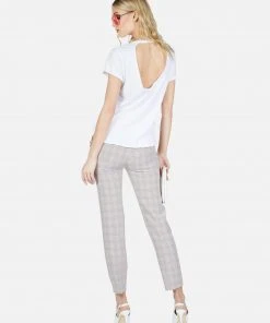 Lauren Moshi Short Sleeve Moxie Rainbow Biting Lip