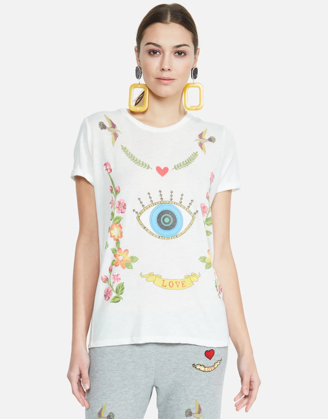 Lauren Moshi Edda Floral Eye Love