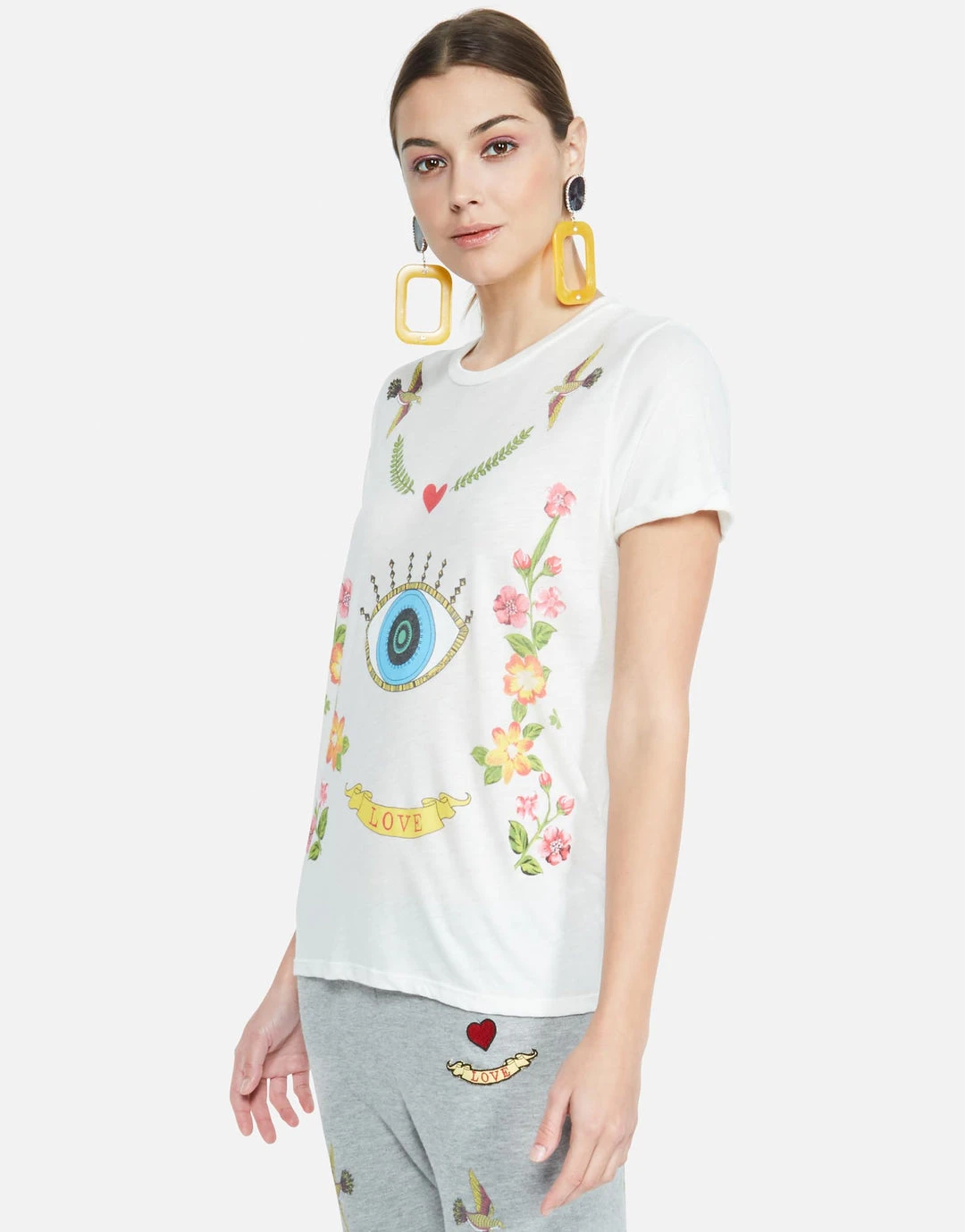 Lauren Moshi Edda Floral Eye Love