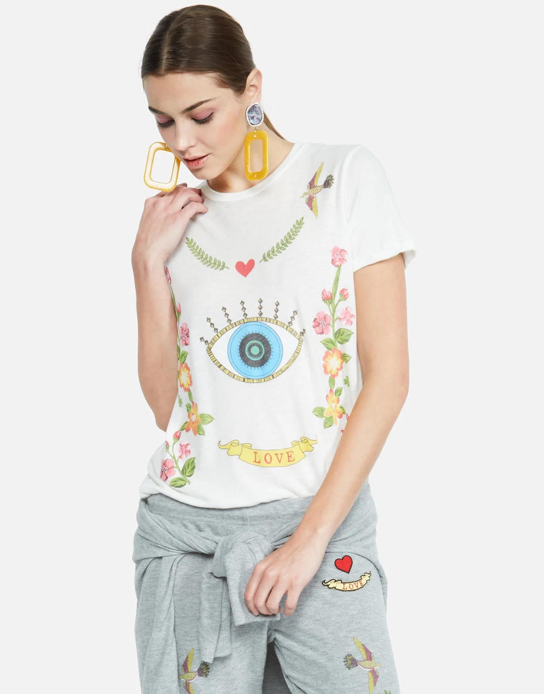 Lauren Moshi Edda Floral Eye Love