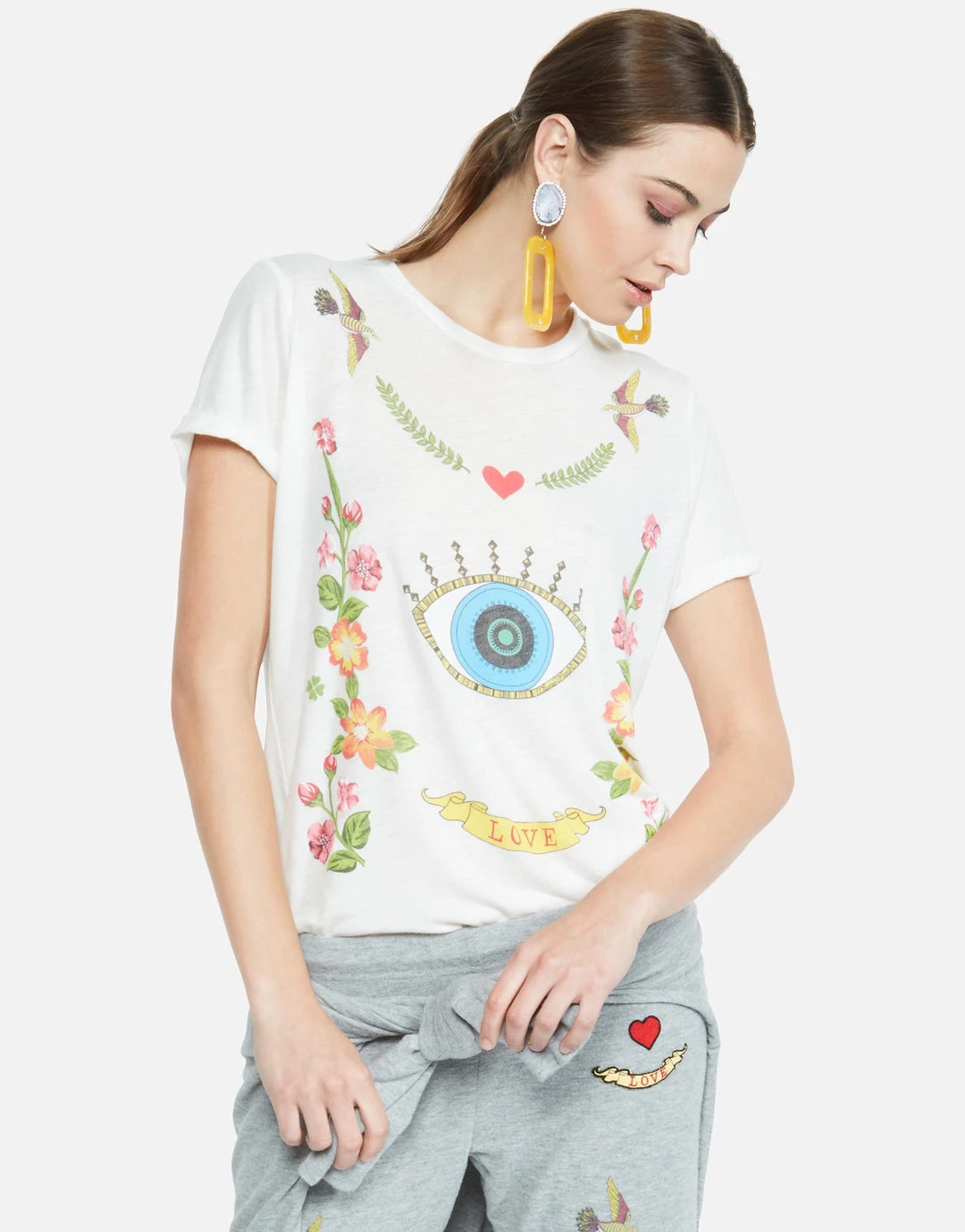 Lauren Moshi Edda Floral Eye Love