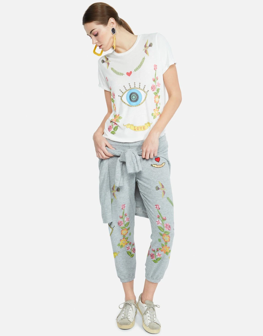 Lauren Moshi Edda Floral Eye Love