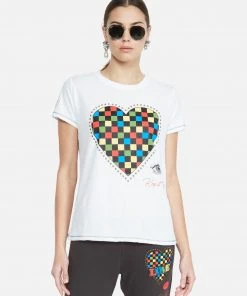 Lauren Moshi Aviana Rad Checkered Heart