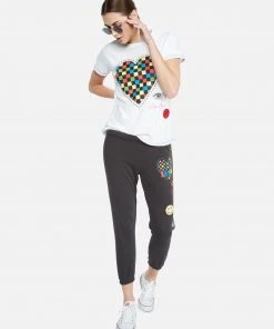 Lauren Moshi Aviana Rad Checkered Heart