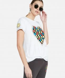 Lauren Moshi Aviana Rad Checkered Heart