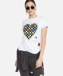 Lauren Moshi Aviana Rad Checkered Heart
