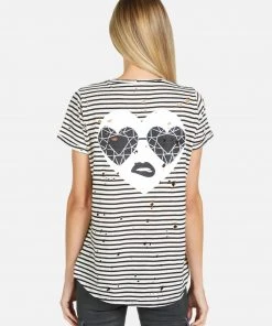 Lauren Moshi Crystal XO Bling Heart