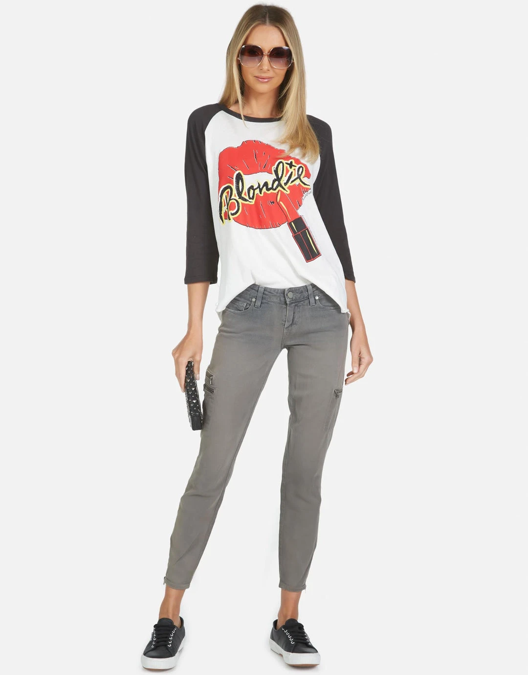 Lauren Moshi X Blondie Short Sleeve Kenya Blondie Kiss