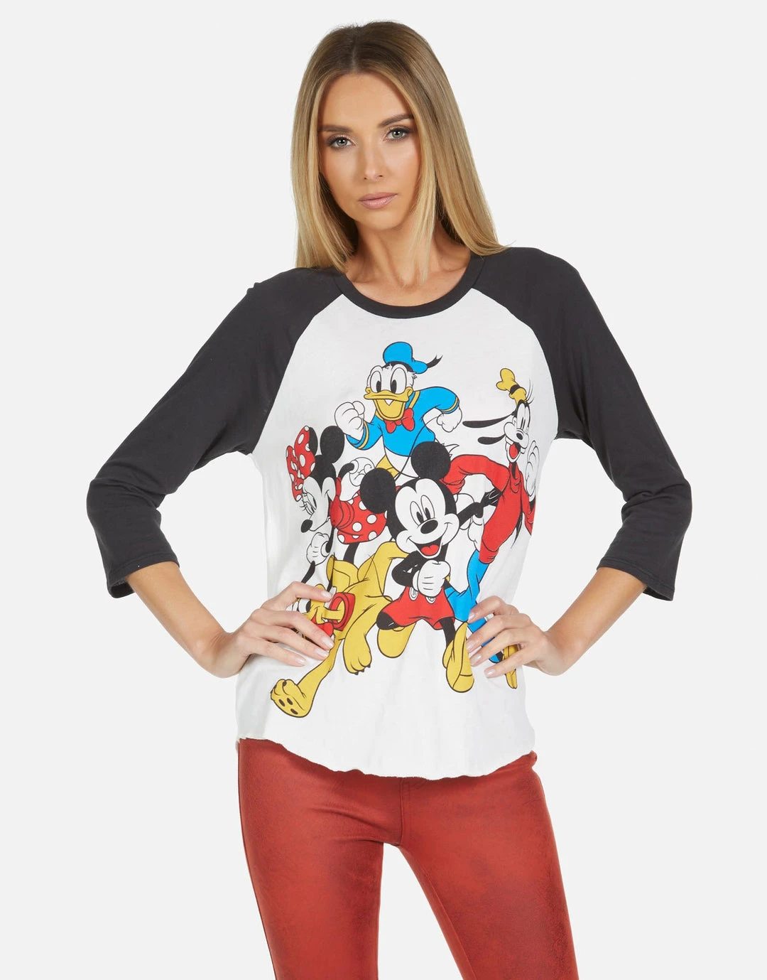 Lauren Moshi Short Sleeve Kenya Mickey Crew