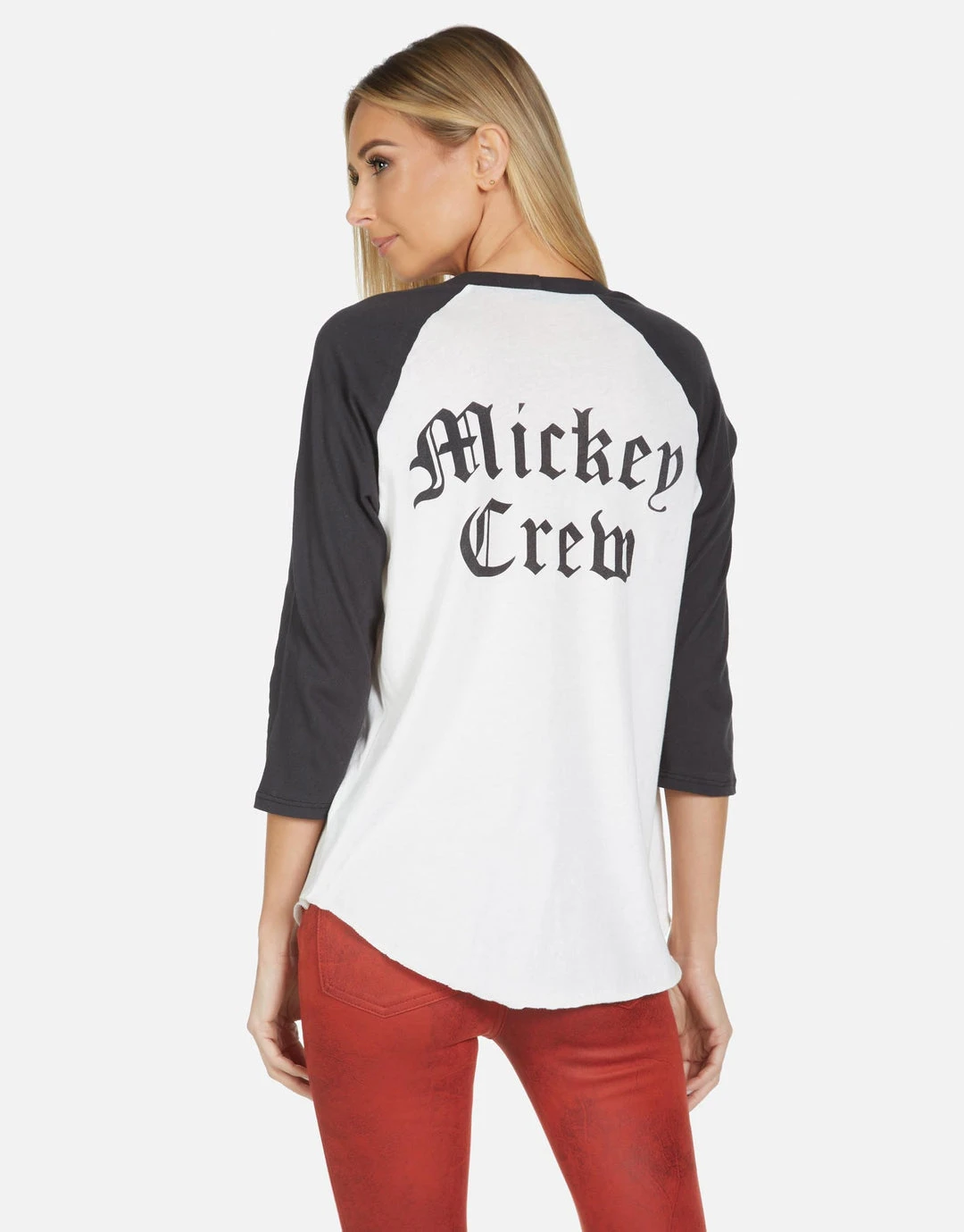 Lauren Moshi Short Sleeve Kenya Mickey Crew