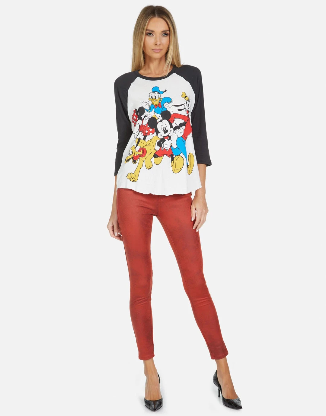 Lauren Moshi Short Sleeve Kenya Mickey Crew