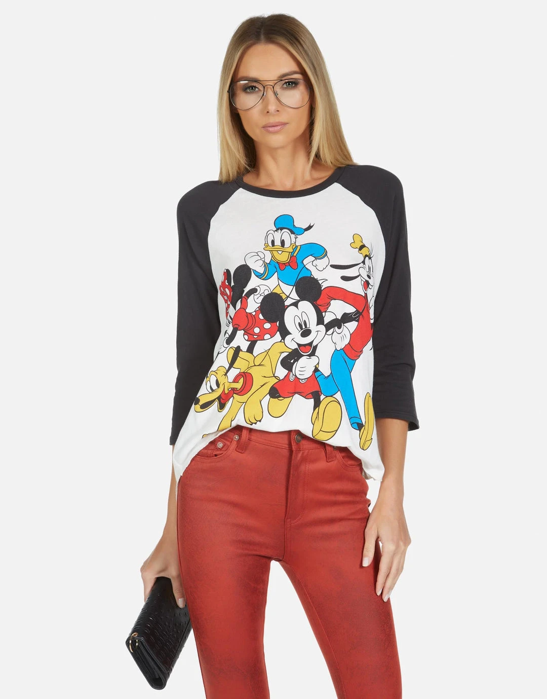 Lauren Moshi Short Sleeve Kenya Mickey Crew