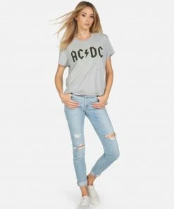 Lauren Moshi X ACDC Jordana AC/DC Neon Stud