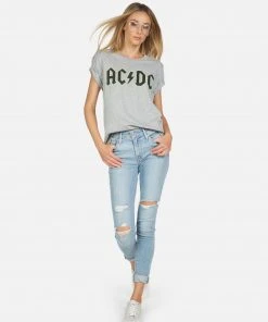 Lauren Moshi X ACDC Jordana AC/DC Neon Stud