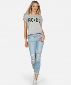 Lauren Moshi X ACDC Jordana AC/DC Neon Stud