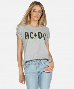 Lauren Moshi X ACDC Jordana AC/DC Neon Stud
