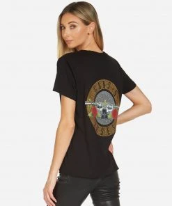 Lauren Moshi X Guns N' Roses Short Sleeve Elara Guns N' Roses