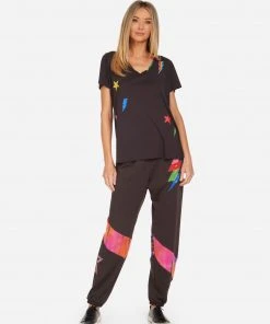 Lauren Moshi Elara Rainbow Lightning Star NEW