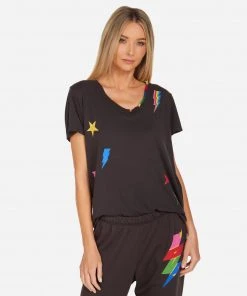 Lauren Moshi Elara Rainbow Lightning Star NEW