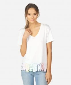 Lauren Moshi NEW Elara Happiness Embroidery