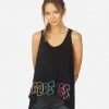 Lauren Moshi NEW Gladys Happiness Embroidery