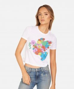 Lauren Moshi NEW Adeline Floral Dove