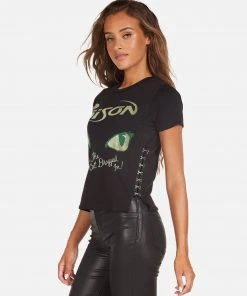 Lauren Moshi X Poison Oriana X Crystal Poison Short Sleeve
