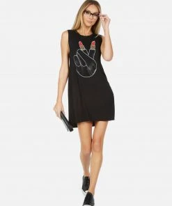 Lauren Moshi Collections Deanna Crystal Lipstick Peace