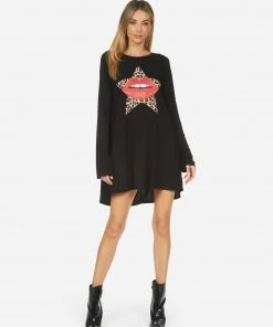 Lauren Moshi Feodora Leopard Star Lip