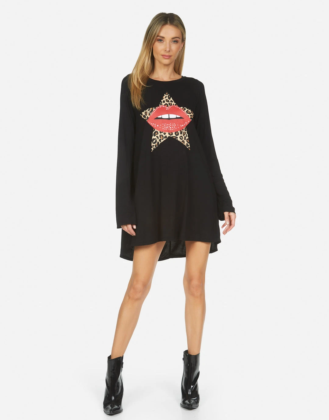 Lauren Moshi Feodora Leopard Star Lip