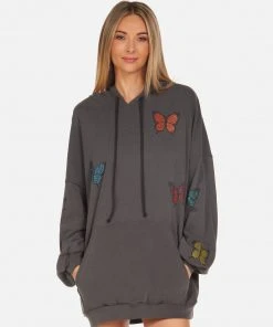 Lauren Moshi Desiree Crystal Love Butterfly