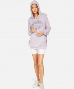 Lauren Moshi Desiree X Crystal Sprinkle Lip Long Sleeve