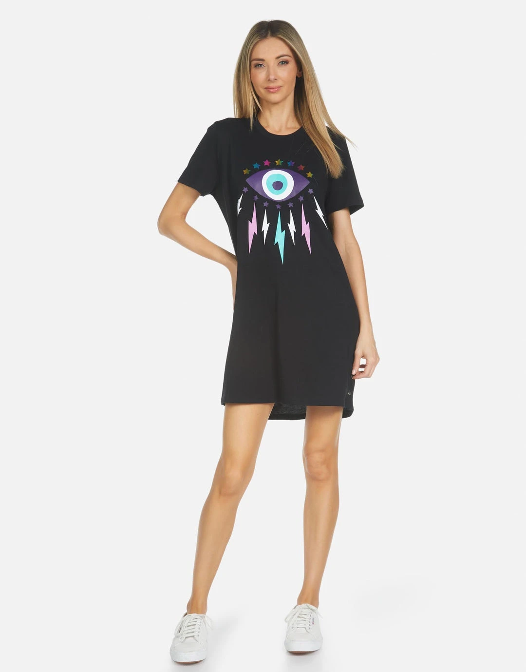 Lauren Moshi Adar Foil Electric Star Eye Dresses
