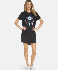 Lauren Moshi Adar Foil Electric Star Eye Dresses