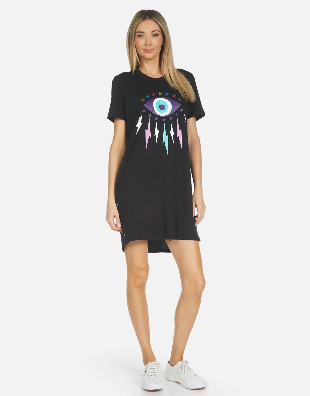Lauren Moshi Adar Foil Electric Star Eye Dresses