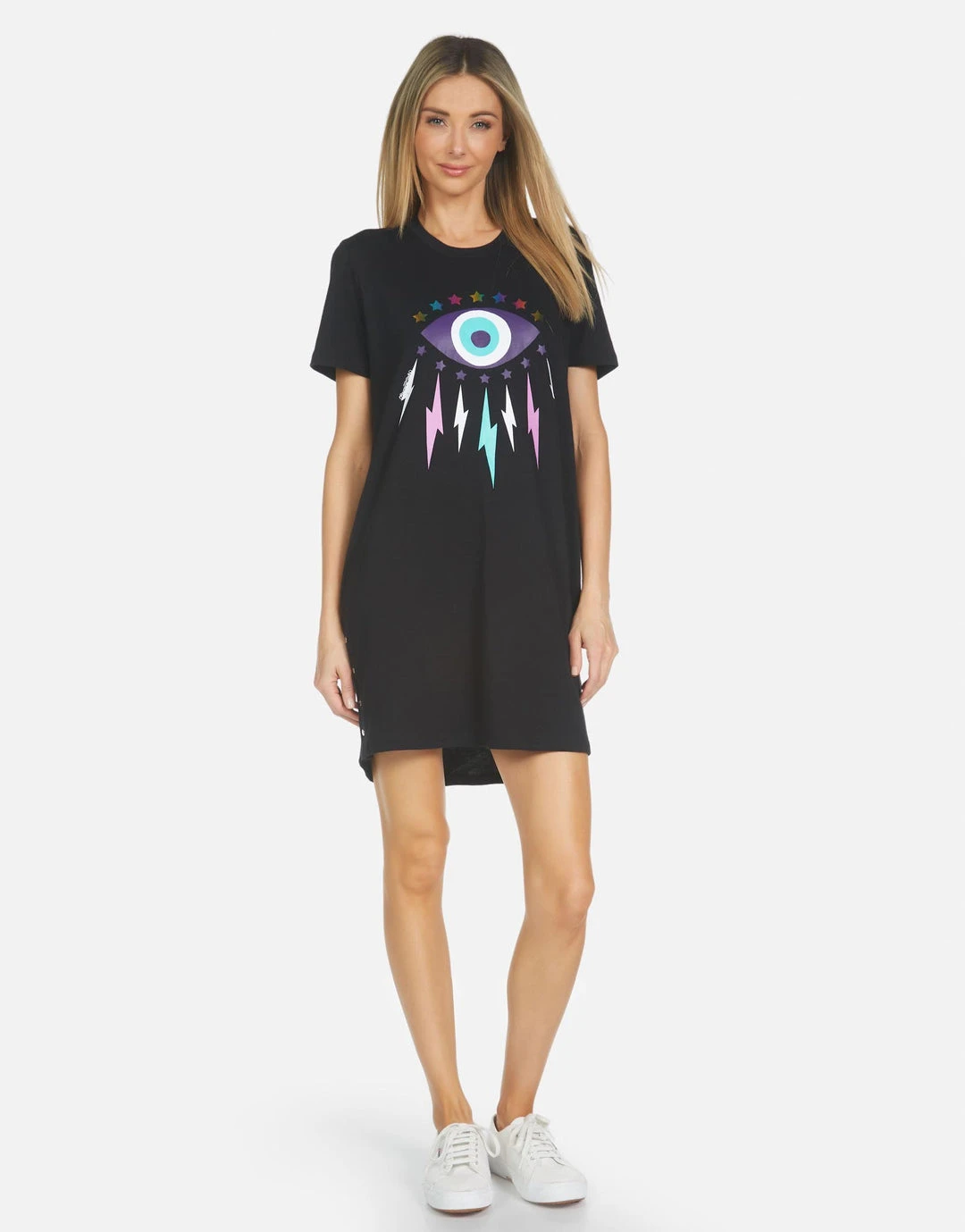 Lauren Moshi Adar Foil Electric Star Eye Dresses