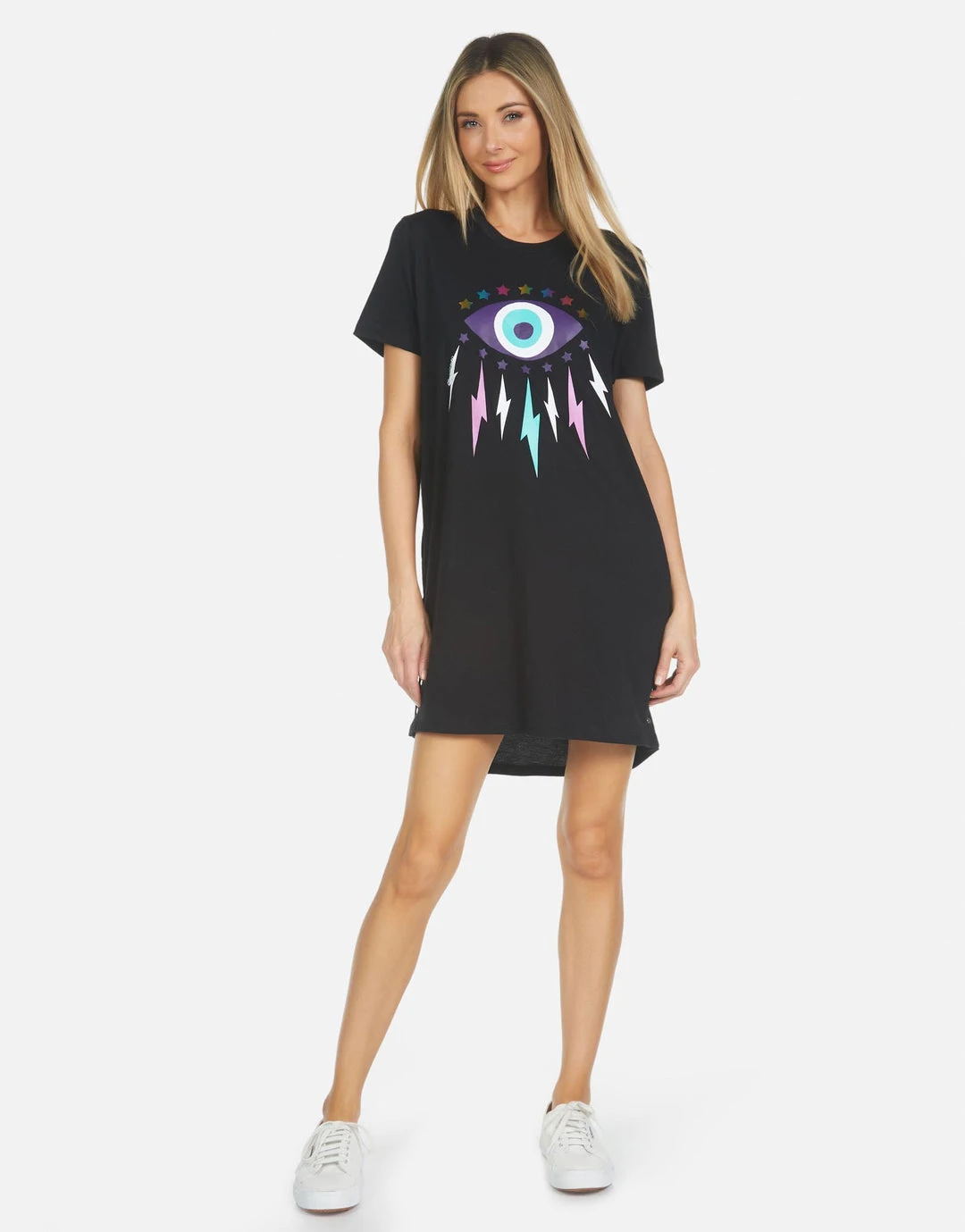 Lauren Moshi Adar Foil Electric Star Eye Dresses