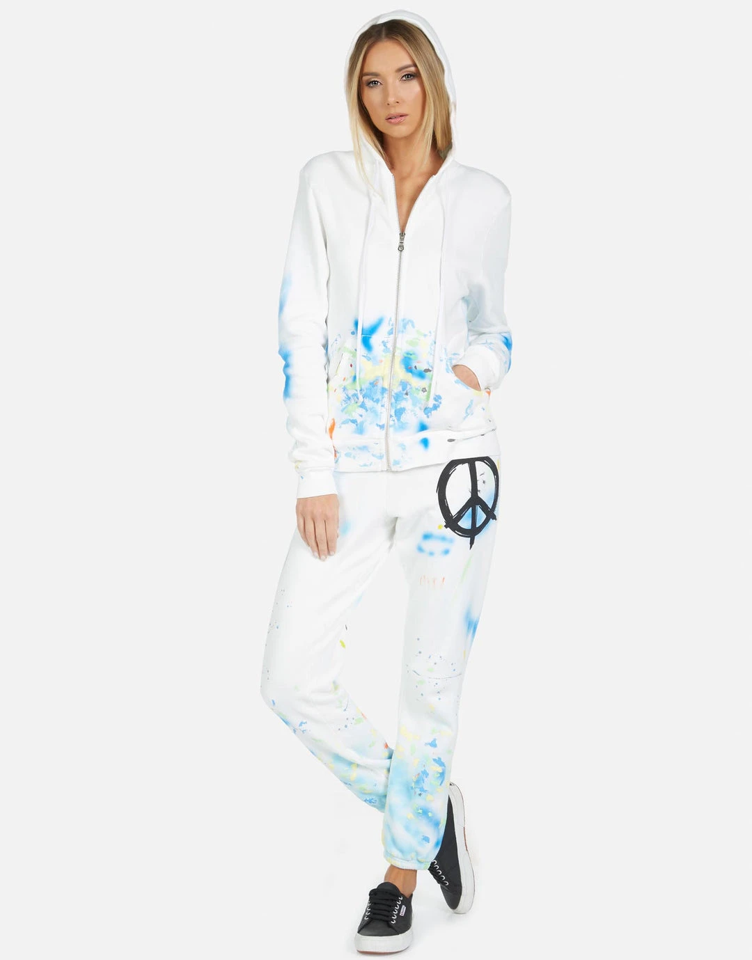 Lauren Moshi Gia Brush Peace Bottoms