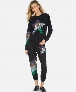 Lauren Moshi Mimi Star Confetti Bottoms