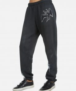 Lauren Moshi X Led Zeppelin Bottoms Tanzy Led Zeppelin Outline