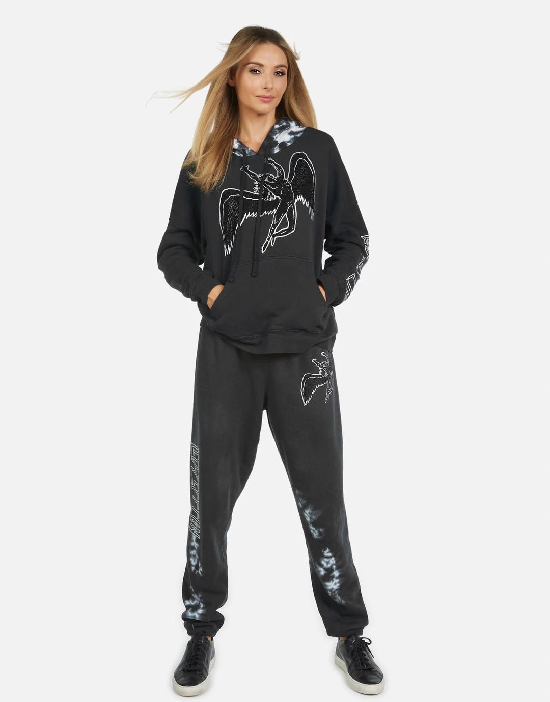 Lauren Moshi X Led Zeppelin Bottoms Tanzy Led Zeppelin Outline