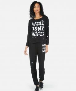 Lauren Moshi Tanzy Wine Is My Water