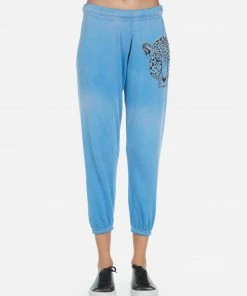 Lauren Moshi Alana Heart Leopard Bottoms