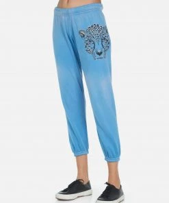 Lauren Moshi Alana Heart Leopard Bottoms