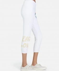 Lauren Moshi Bottoms Alana Peace Love Camel