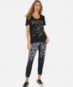 Lauren Moshi X Led Zeppelin Alana Led Zeppelin Outline Bottoms