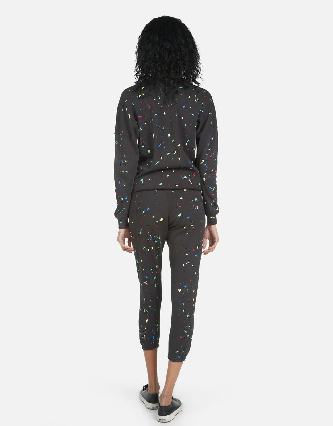 Lauren Moshi Alana Text Happy Face Bottoms